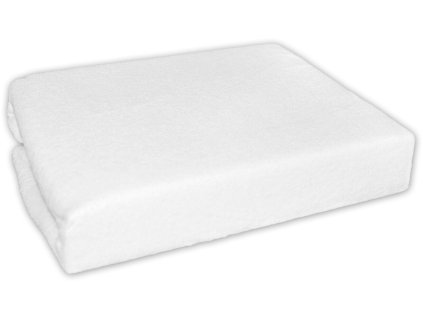 frote prosteradlo do kocarku 75 x 35 bile