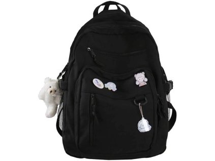 DBBH1285A skolni batoh medvidek cerny