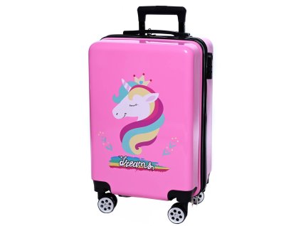 KFBH1464A detsky cestovni kufr unicorn dreams