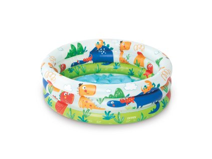 BABH1710A detsky nafukovaci bazen dinosauri 61x22cm