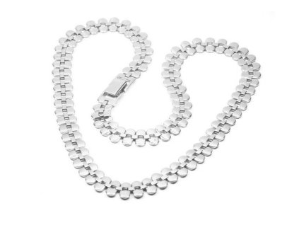 762 damsky ocelovy nahrdelnik 51 cm