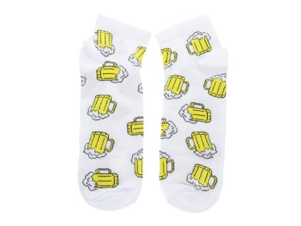 Kotníkové ponožky pivo (Velikost 39-42)