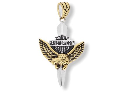 6621 1 privesek harley davidson z chirurgicke oceli jff286
