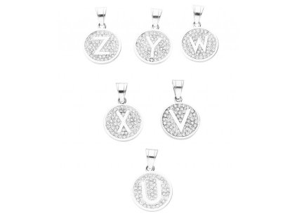 Přívěsek písmenko s kamínky (abeceda A)