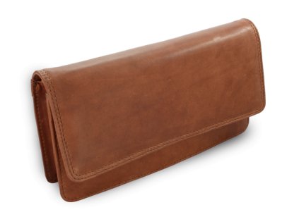 tmave hnede kozene psanicko s popruhem 214 7071 47