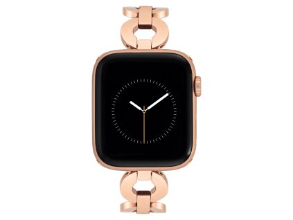 7646 3 anne klein reminek pro apple watch 38mm 40mm 41mm ruzovozlaty