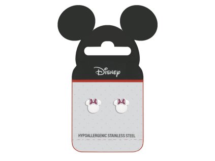 10069 disney detske nausnice minnie mouse ocelove e600197nkl tp