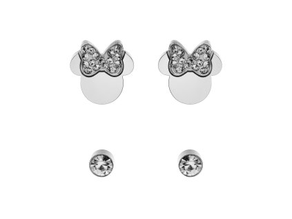 10345 disney set detskych nausnic minnie mouse ocelovy s600149rwl b cs