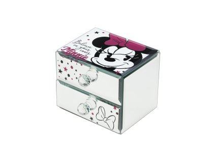 7989 2 disney sperkovnice vx700655l cs se suplicky osazena zrcatky a motivem minnie