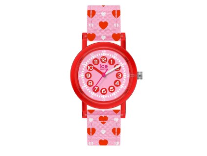 10870 ice watch detske hodinky ruzove srdce 022690