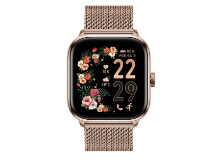 12898 ice watch smart 2 0 chytre hodinky ruzovozlate 023331