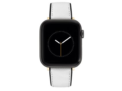 7992 3 nine west reminek z veganske kuze bilo cerny pro apple watch 38 41mm