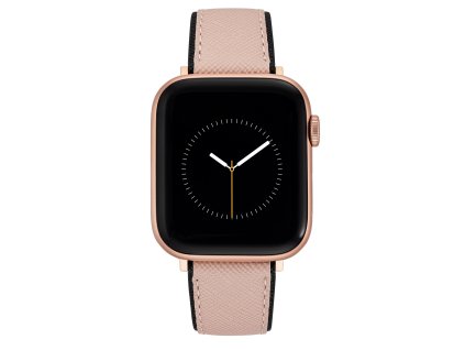 7998 3 nine west reminek z veganske kuze ruzovo cerny pro apple watch 38 41mm