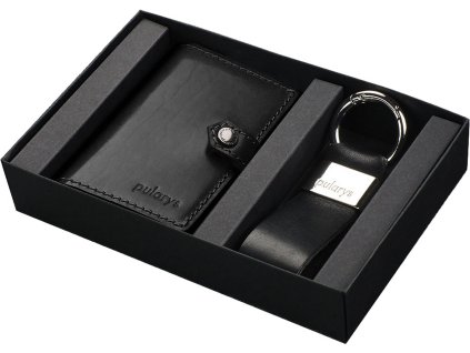 12113 pularys darkova sada panska kozena penezenka hiker a privesek na klice cerne 211314101