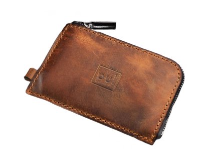 12187 pularys panska kozena penezenka oldtimer slim hneda