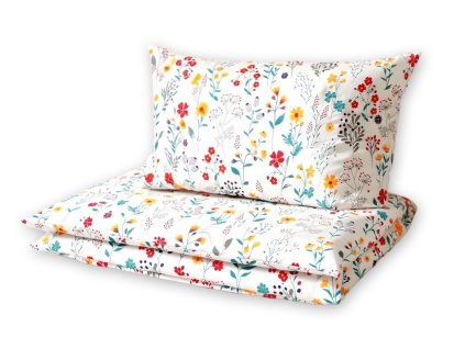 Dětské povlečení, bavlna 2D 140x200/70x80 - Kouzelná louka (Velikost povlečení 140x200/70x80cm, Rozměry polštáře 70 x 80, Rozměry přikrývky 140 x 200)