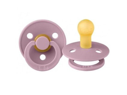 kaucukovy dudlik bibs 0 6 m pudrova fialova