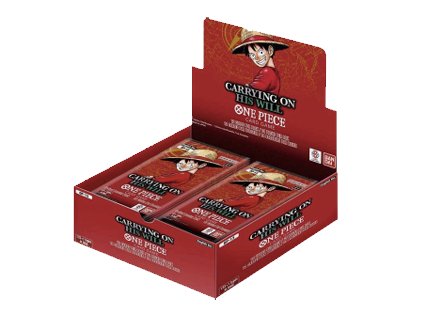One Piece CG: OP13 Booster box - Carrying on his will