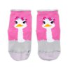 Baby Nellys Bavlněné ponožky Pštros - tmavě růžové (Velikost 92/98 (18-36m))