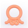 giligums detske silikonove kousatko baby octopus teether 3m merunkova 1 ks