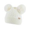 pletena zimni cepice bambulka ekru vel 48 54 cm