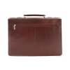hneda kozena aktovka se tremi vnitrnimi prihradkami 112 6004 40