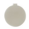 619 1211 20 nappa grey christmas bauble