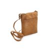 svetle hneda kozena zipova minikabelka 212 3013 05