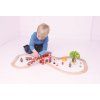 bigjigs rail drevena vlackodraha hasicska stanice