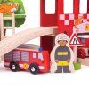 bigjigs rail drevena vlackodraha hasicska stanice