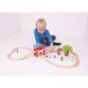 bigjigs rail drevena vlackodraha hasicska stanice