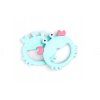giligums detske silikonove kousatko crab teether 3m 1 ks matovy