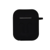 Gelový obal s poutkem pro AirPods 1/2 - Černá