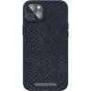 NJORD Salmon Leather MagSafe kryt pro iPhone 14 Plus - Černá