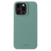 Holdit Silicone kryt pro iPhone 14 Pro Mechově zelená