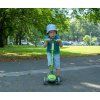 detska trikolova kolobezka boogie scooter led zelena