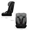 autosedacka kinderkraft i comfy 3v1 i size 76 150 cm 9 36 kg seda