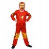 detsky kostym iron man s maskou a rukavicemi 122 134 l