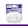 ultra start nighttime dudlik 0 2 m 2 ks svitici ortodonticky bpa free