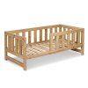 detska postel 160x80 amelia dub se zabranou
