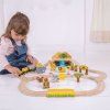 bigjigs rail drevena vlackodraha safari