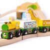 bigjigs rail drevena vlackodraha safari