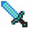 OPBH1524AA diamantovy mec minecraft 45cm penovy