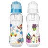 kojenecka plastova lahvicka akuku auticka 250 ml modra