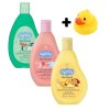 vyhodne baleni detsky sampon a sprchovy gel 2v1 jahoda banan meloun 3x 250ml darek