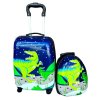 KFBH1255B detsky cestovni kufr a batuzek dinosaurus 29l
