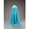 OPBH1847F detsky kostym elsa premium s vleckou a doplnky 134 146 xl
