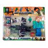 FIBH2059A kolekce figurek minecraft ender dragon s utokem sada 10 ks