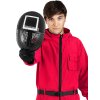 OPBH2111G kostym squid game hra na olihen dozorce s maskou a rukavicemi xl