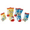 POSN2130B detske ponozky jezek sonic a liska tails 5 8 let 4 ks
